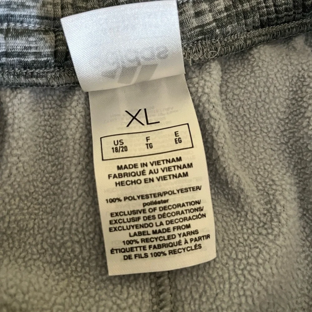 Adidas Kids‎ Gray Athletic SweatPants Sz XL  US 18/20 Black striped